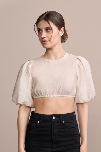 Julia Trentini Aila dirndl blouse in beige