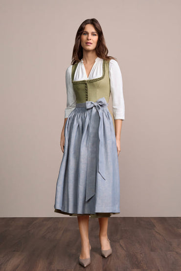 Julia Trentini Christl Dirndl Green 80cm