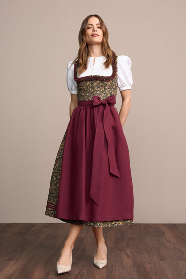 Julia Trentini Carolin maxi dirndl, multicolour, 80cm