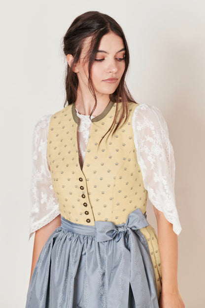 Julia Trentini Ramona Dirndl, Yellow — 70cm Long