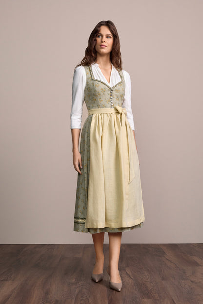 Julia Trentini Lucinda maxi dirndl in green, 80cm