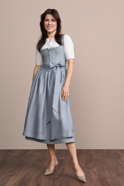 Julia Trentini Sabina Dirndl, Blue — 80cm Maxi