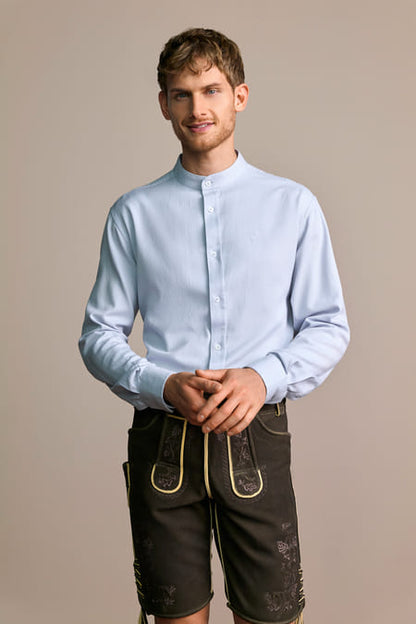 Trachten shirt Mark — blue
