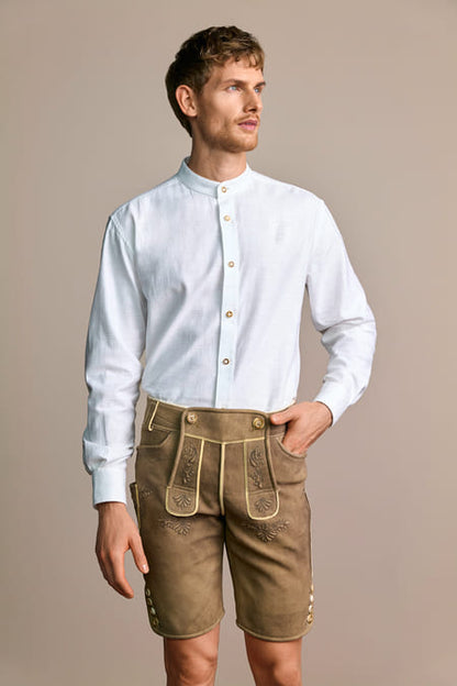 Trachten shirt Kai — white