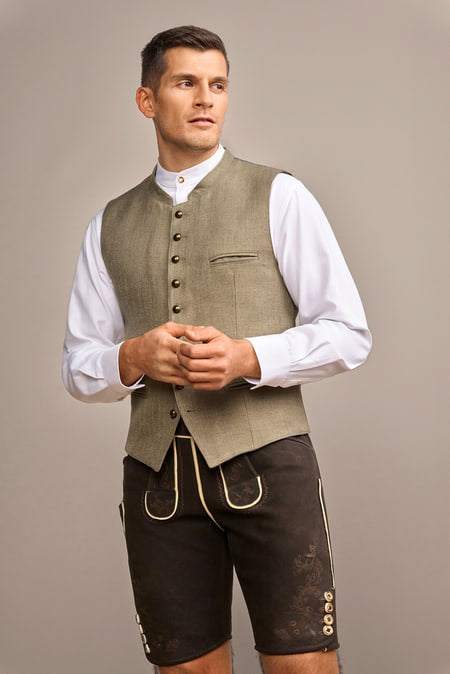 Waistcoat Dominik — beige
