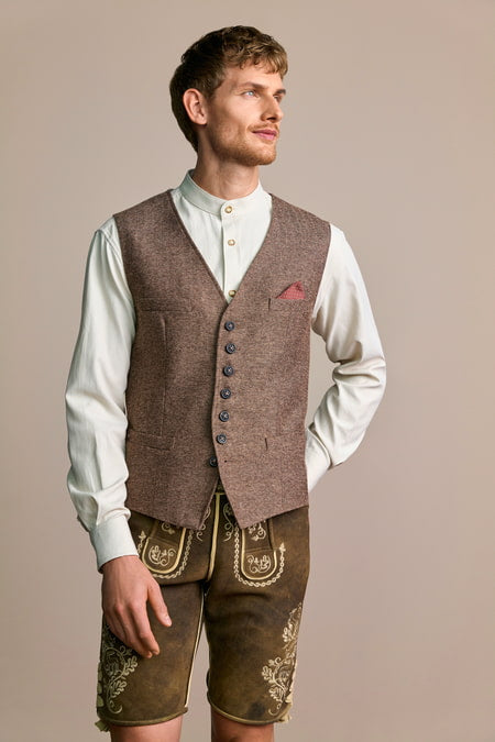 Waistcoat Peter — brown