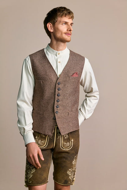 Waistcoat Peter — brown