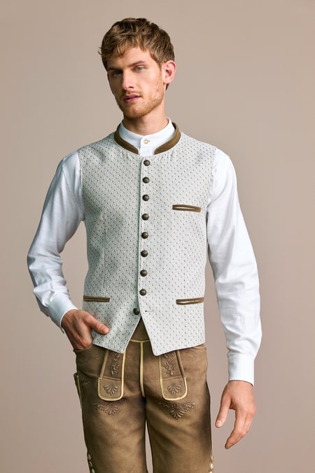 Waistcoat Sören — grey