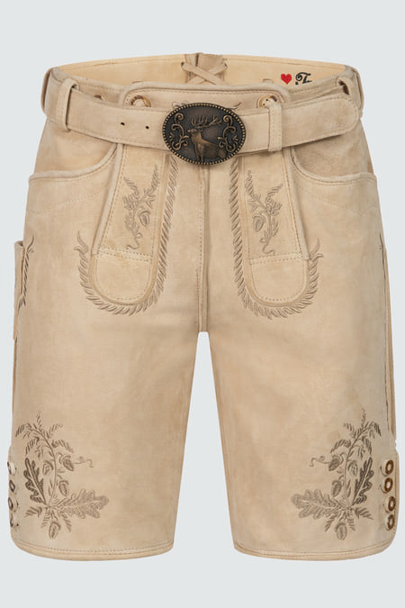 Julia Trentini Finn Lederhose Beige
