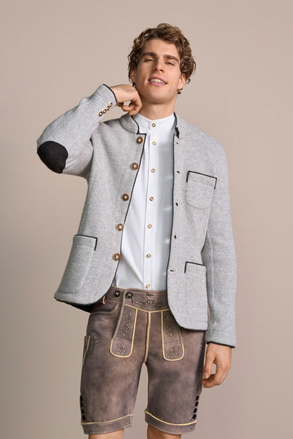 Trachten jacket Roland — grey