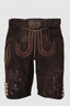 Kruger Men's Lederhosen "fearless" dark Brown (size 58)