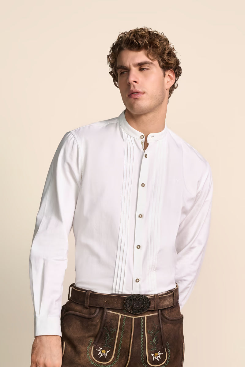 Krueger Traditional  Shirt "Devid" white