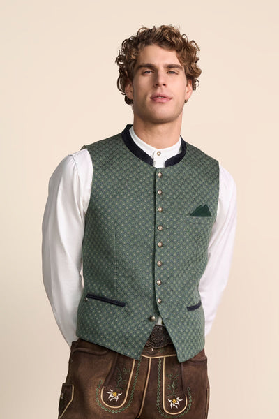 Kruger Traditional Vest "Lianor" green