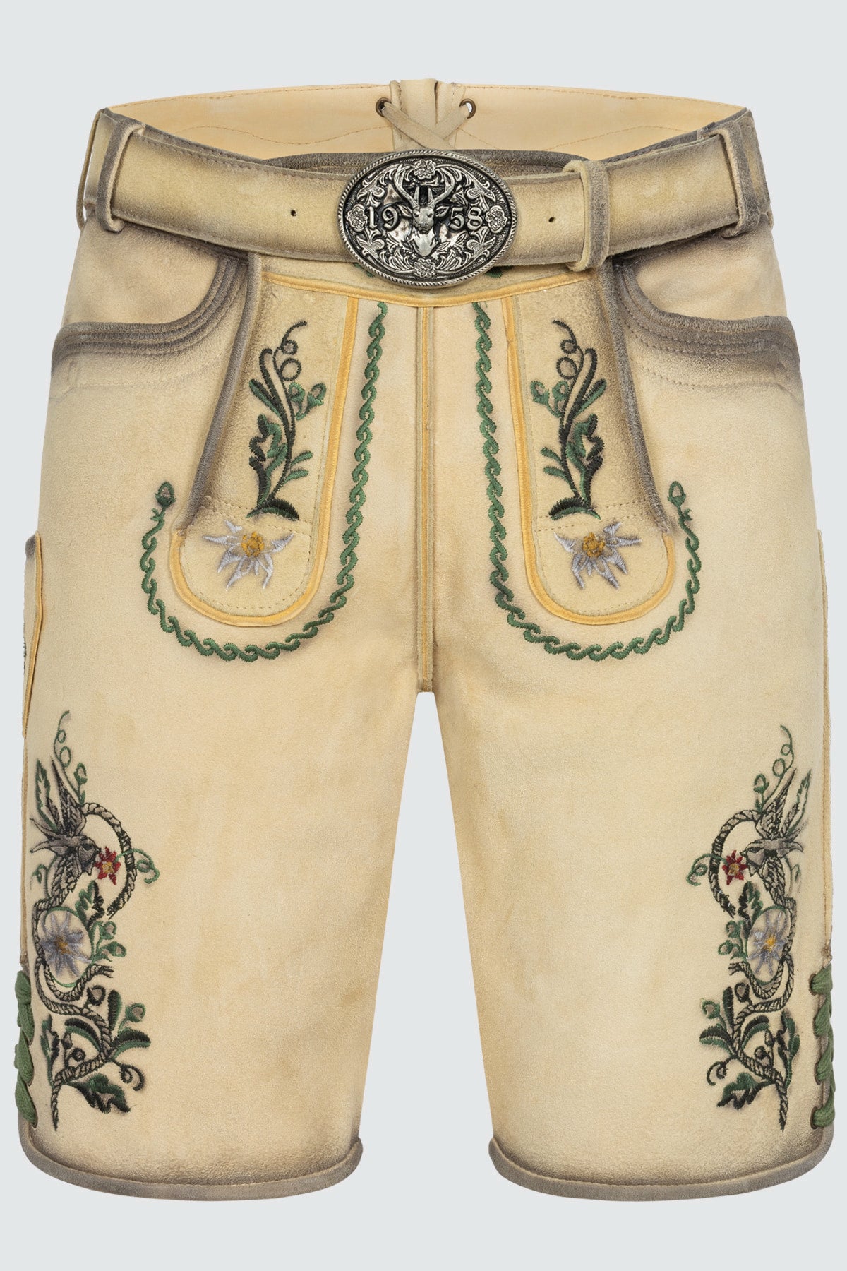 Kruger Darian lederhosen beige