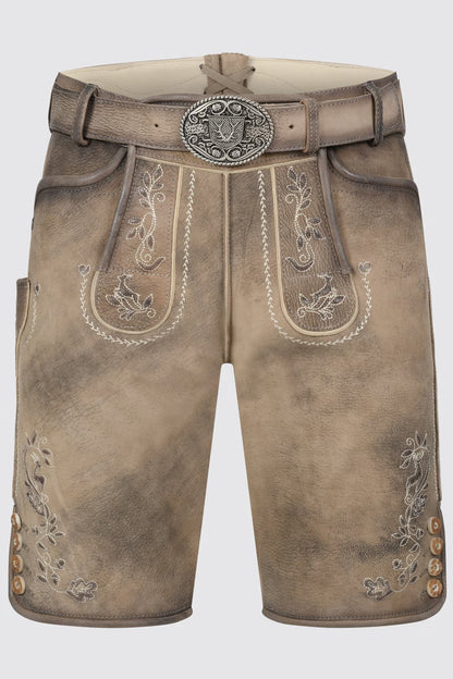 Kruger Men's Lederhosen "Wincent" brown