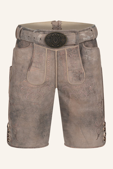 Kruger Delio lederhosen brown