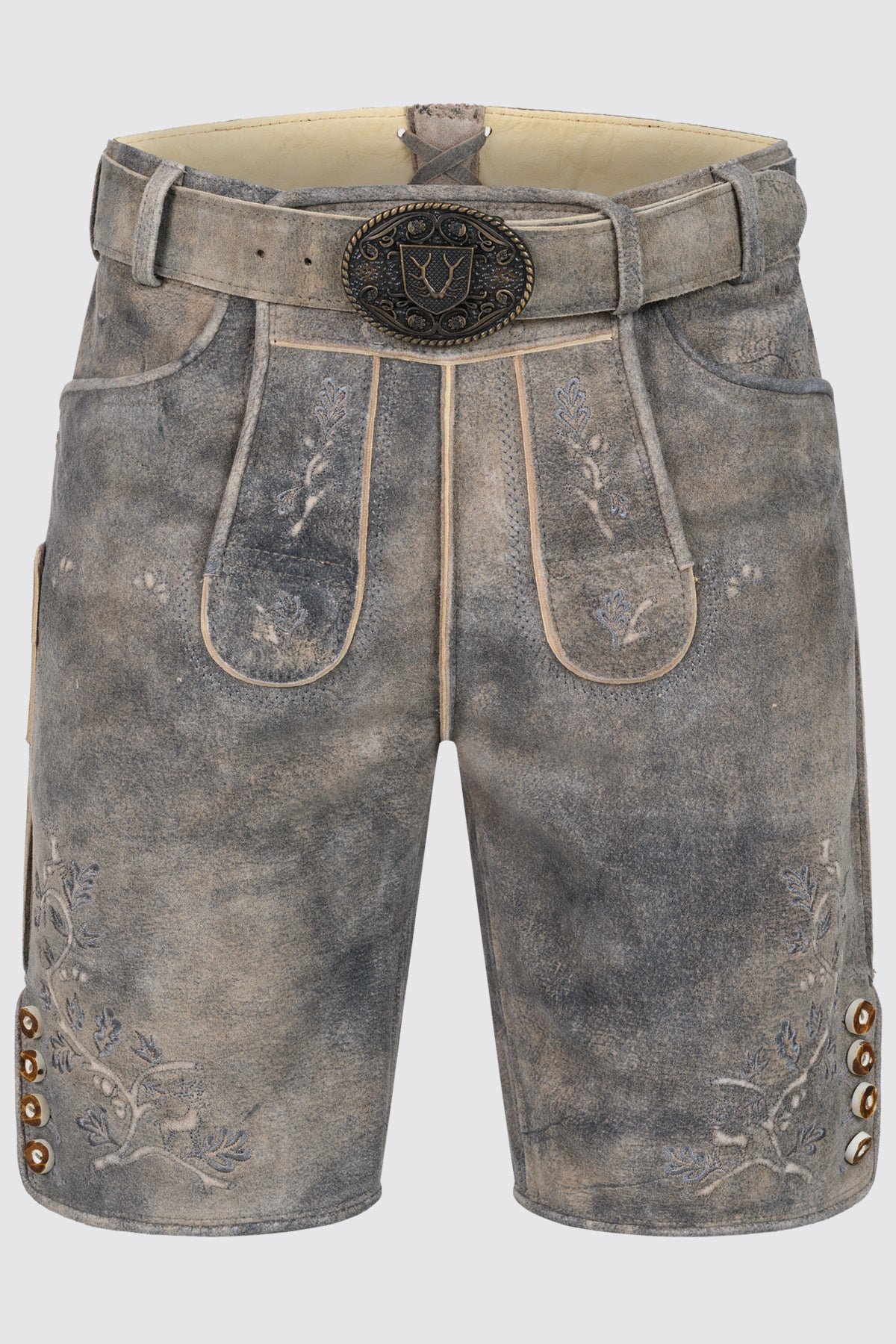 Kruger Berno lederhosen gray