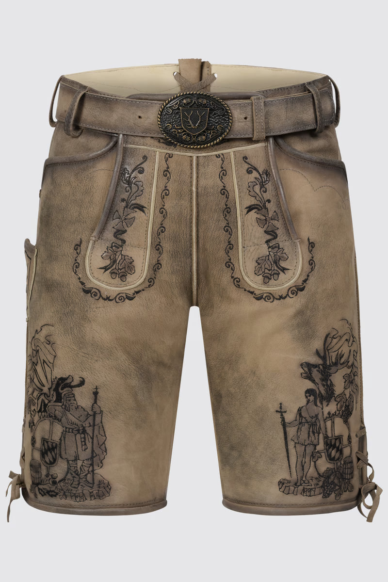 Kruger Men's Lederhosen "Giuliano" brown