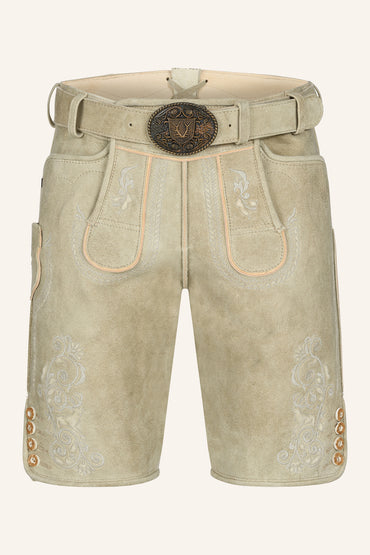 Kruger Miquel lederhosen beige