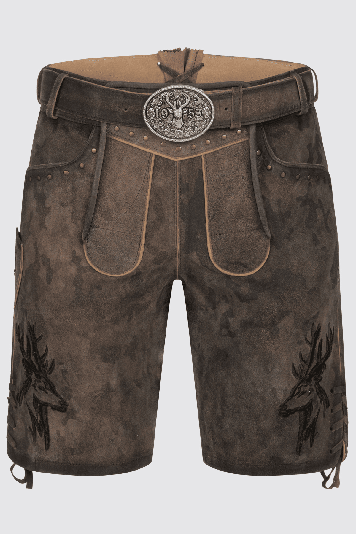 Kruger Matze lederhosen brown
