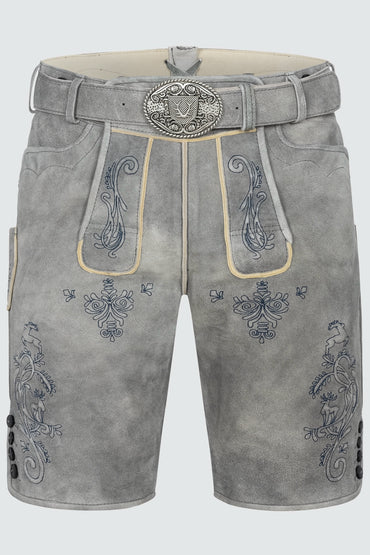Kruger Lucius lederhosen gray