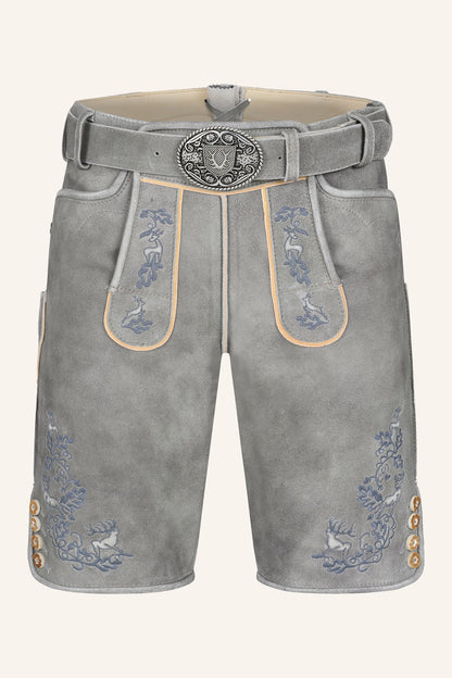 Kruger Berat lederhosen gray
