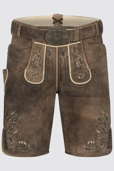Kruger Men's Lederhosen "Mischa" brown