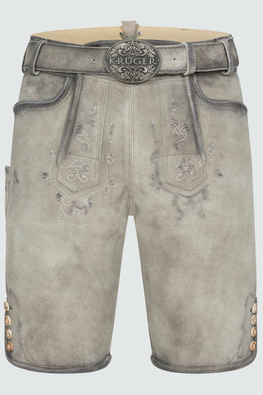 Kruger Lenny lederhosen gray