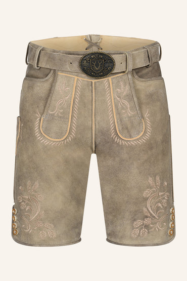 Kruger Ryann lederhosen beige
