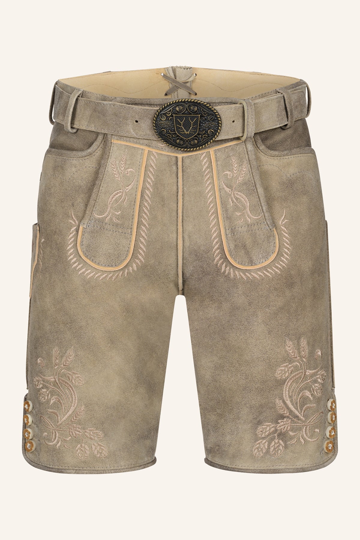 Kruger Ryann lederhosen beige
