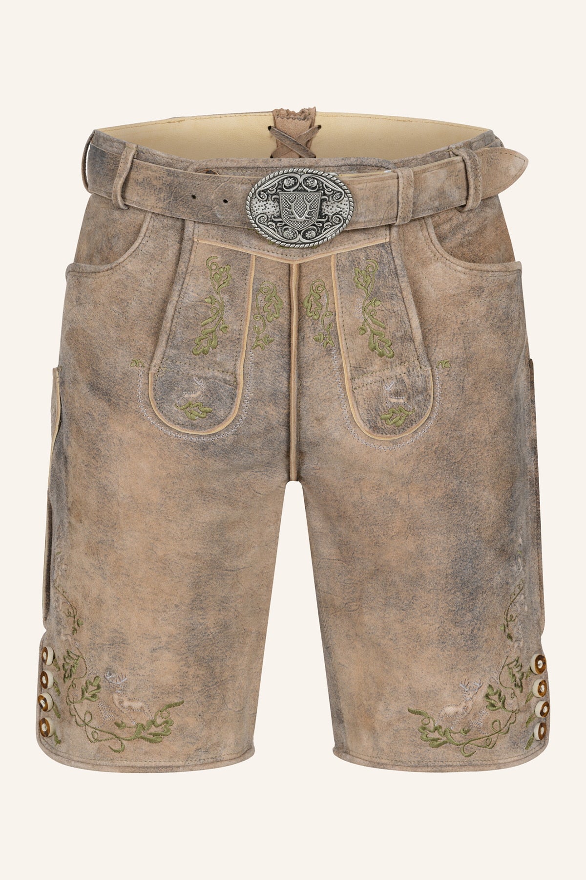 Kruger Arthas lederhosen beige