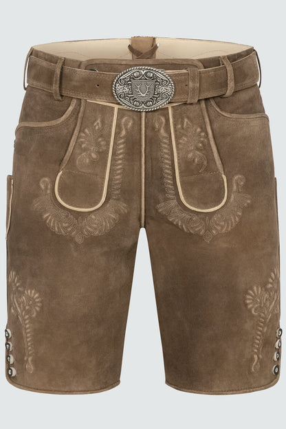 Kruger Men's Lederhosen "Aric" light brown