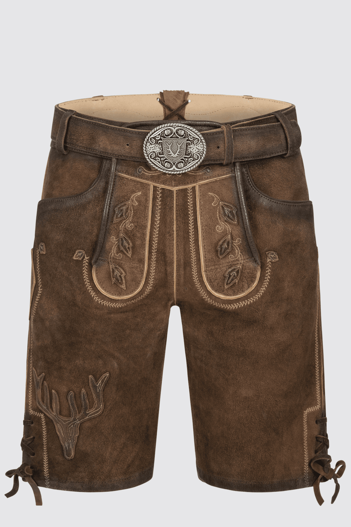 Kruger Werner lederhosen brown