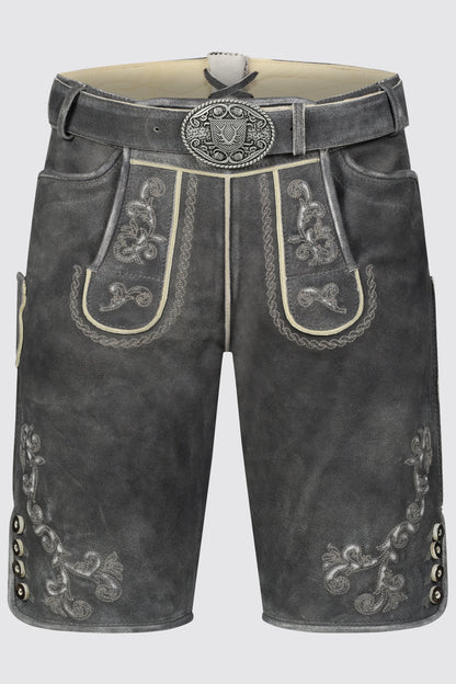 Kruger Nevi lederhosen gray