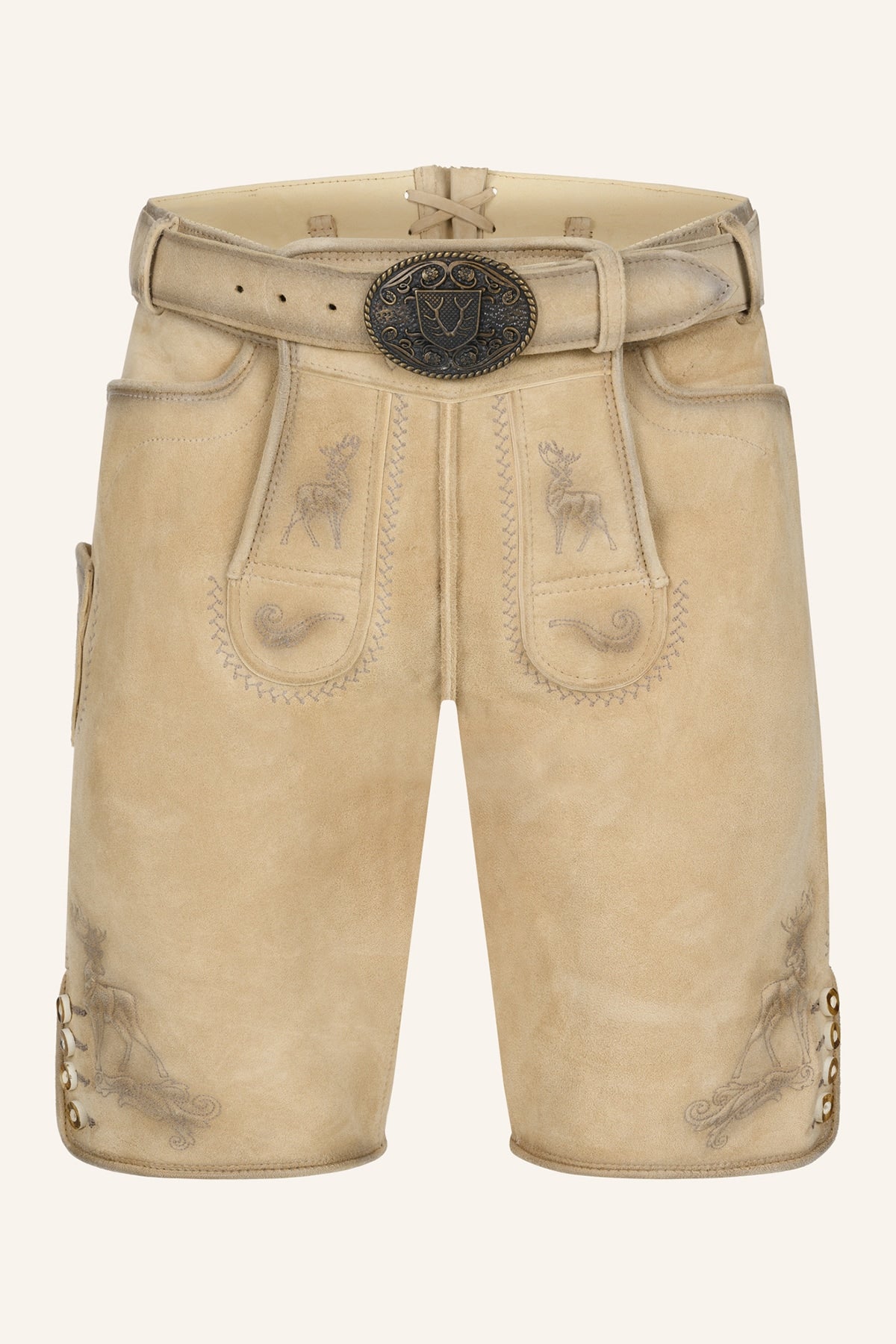 Kruger Thaddeus lederhosen beige