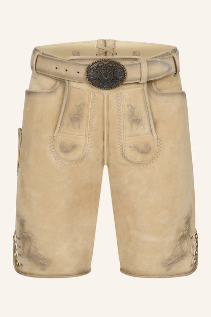 Kruger Thaddeus lederhosen beige