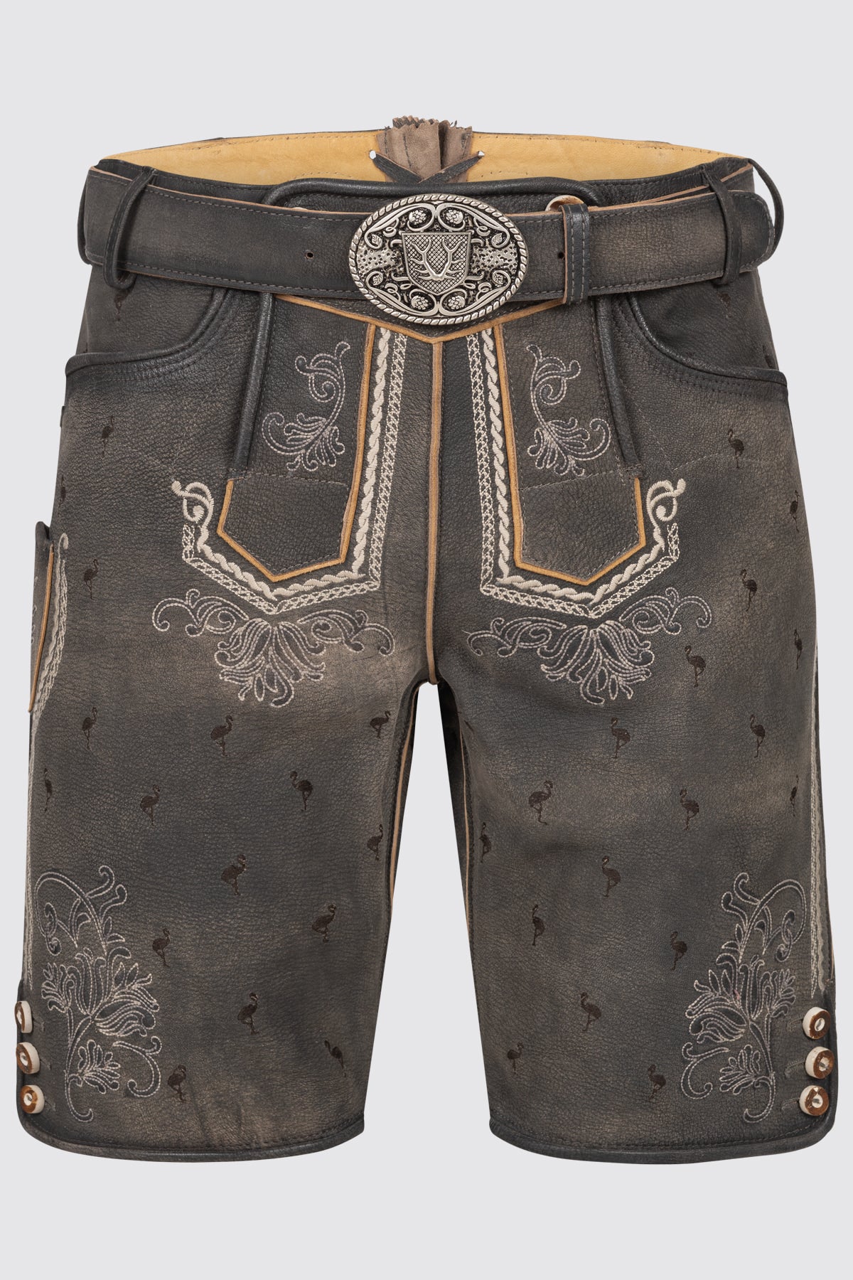 Kruger Udo lederhosen gray