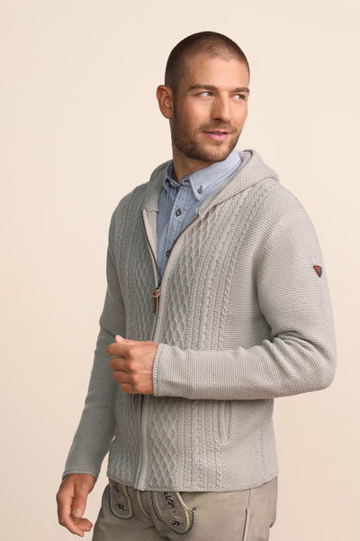 Kruger Traditional Cardigan "Ivo" Gray