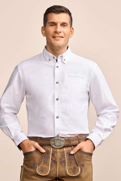 Krueger Traditional  Shirt "Achim" white (xl)