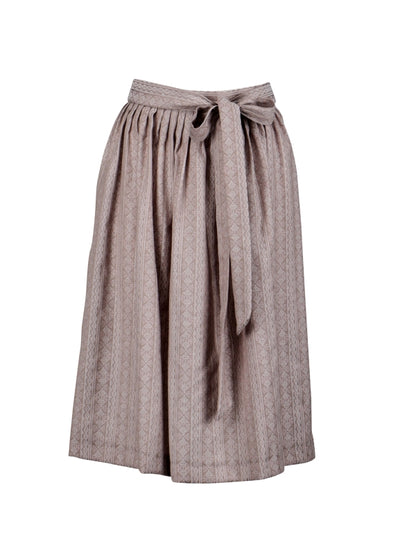 Berwin Dirndl Apron, Natural — 67cm