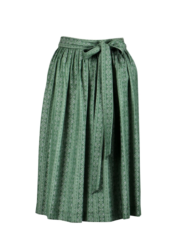 Berwin Dirndl Apron, Olive Green — 67cm