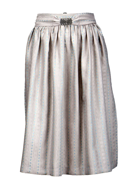 Berwin Dirndl Apron, Olive Green — 67cm