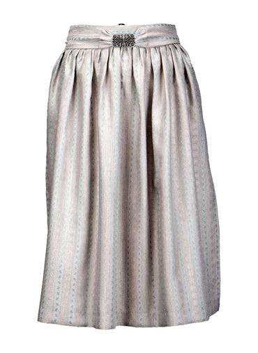 Berwin Dirndl Apron, Olive Green — 67cm