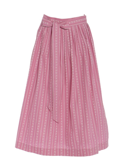 Berwin Dirndl Apron, Rose — 77cm