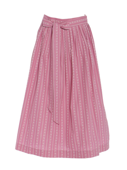 Berwin Dirndl Apron, Rose — 77cm