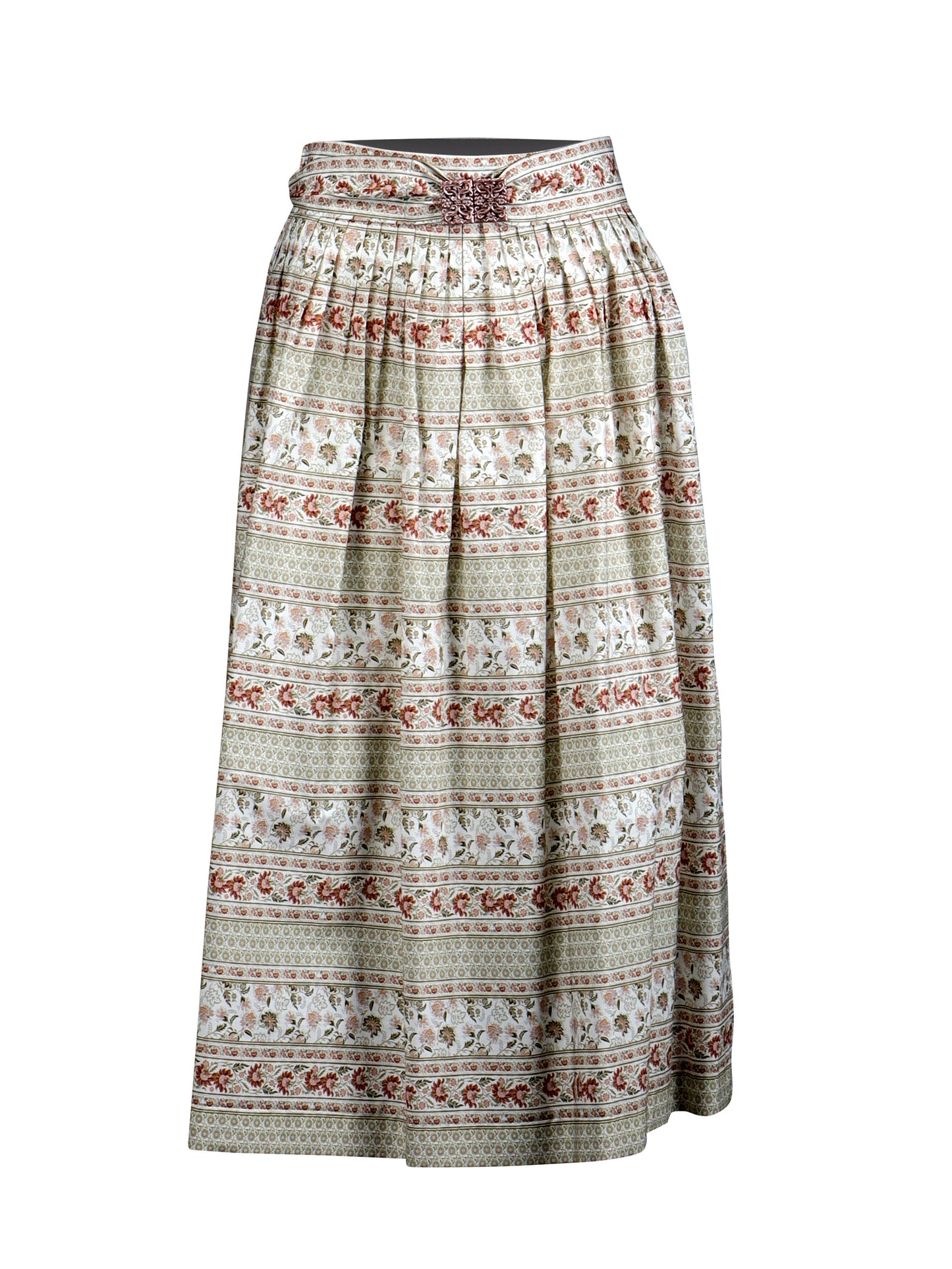 Berwin Dirndl Apron, Natural — 77cm