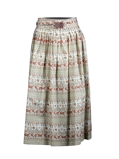 Berwin Dirndl Apron, Natural — 77cm
