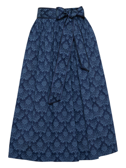 Berwin Dirndl Apron, Navy — 80cm