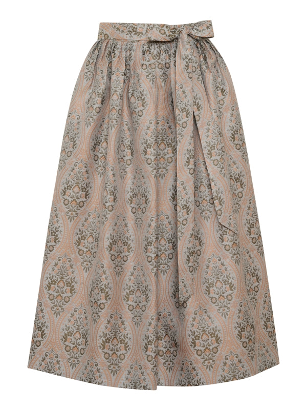 Berwin Dirndl Apron, Olive Green — 77cm