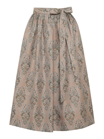 Berwin Dirndl Apron, Olive Green — 77cm